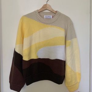 House of Sunny Landscape Sweater